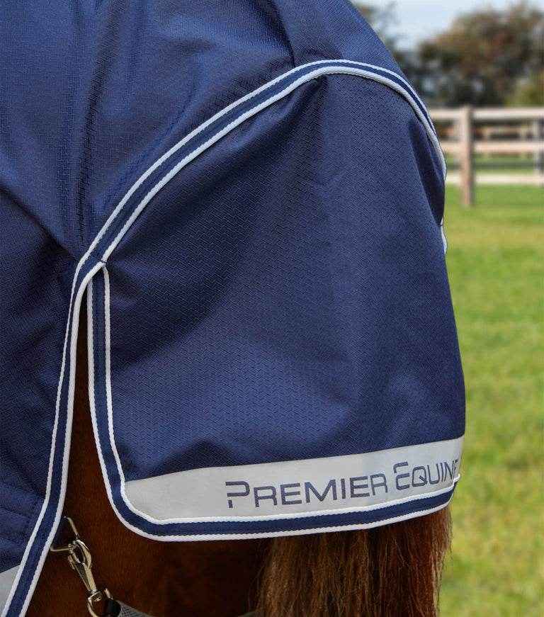 Premier Equine Stratus 600D Series 0g Original Turnout Rug Navy