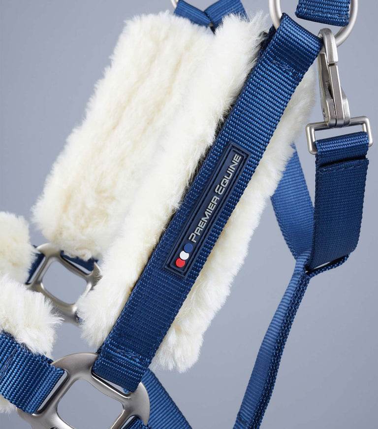 Premier Equine Techno Wool Lined Head Collar - N P Equestrian & Pet Supplies Ltd