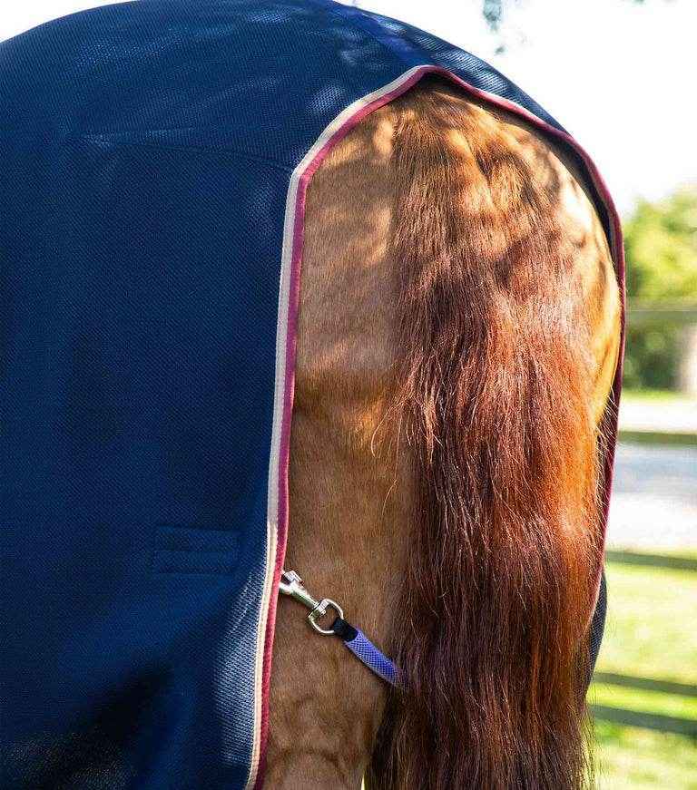 Premier Equine Airflow Cooler Rug Burgundy
