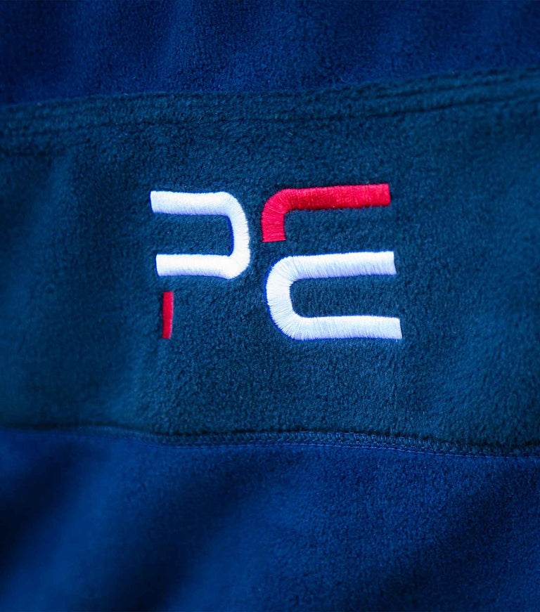 Premier Equine Buster Fleece Cooler Rug - Vecto Edition Navy - N P Equestrian & Pet Supplies Ltd