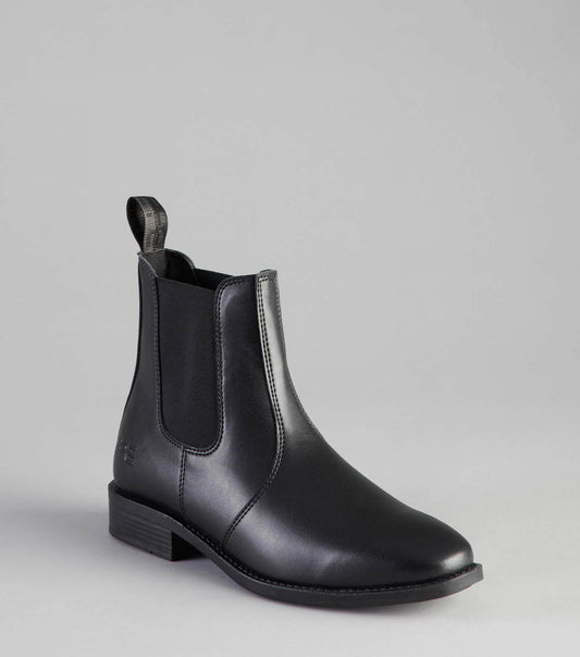 Premier Equine Rossago Synthetic Chelsea Paddock Boot Black - N P Equestrian & Pet Supplies Ltd