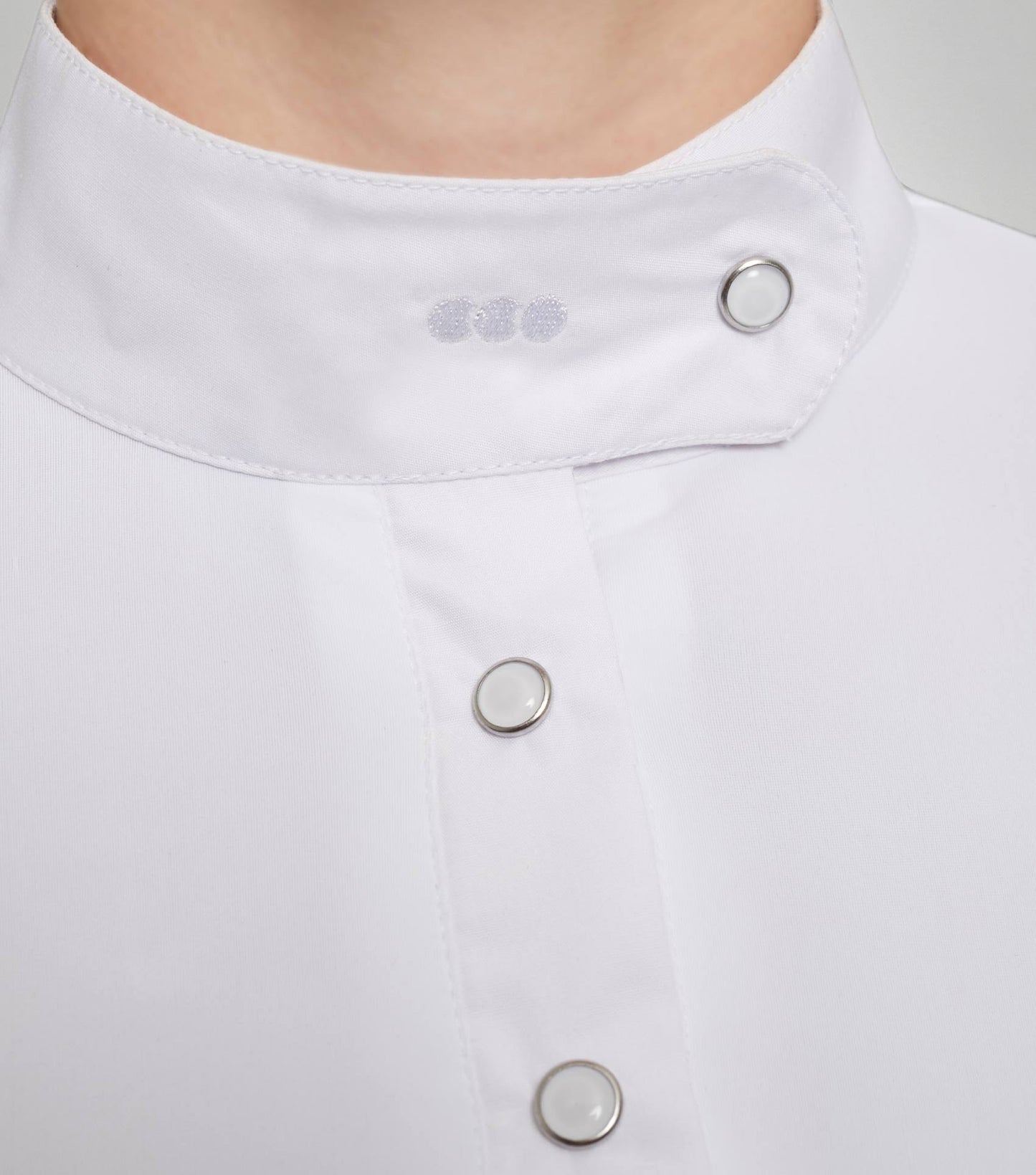 Premier Equine Rossini Girls Lycra Show Shirt White