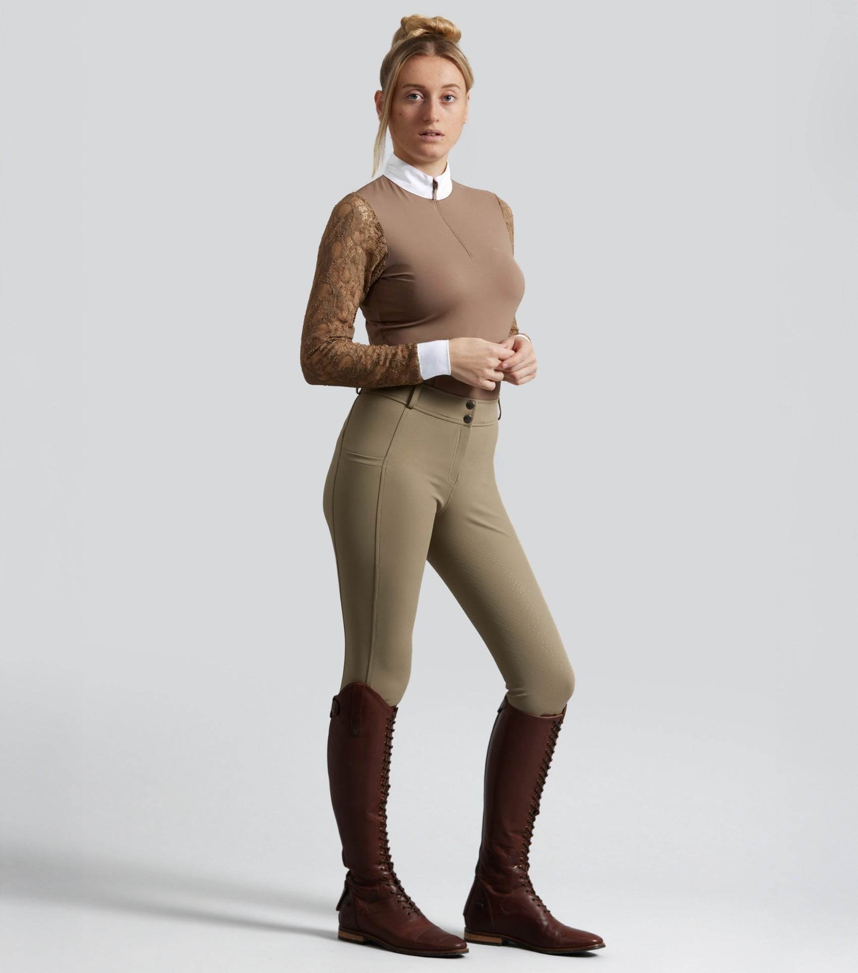 Premier Equine Salento Womens Full Seat Riding Breeches - N P Equestrian & Pet Supplies Ltd