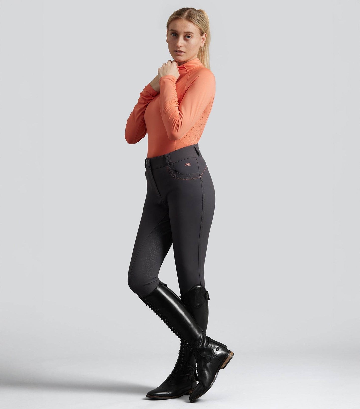 Premier Equine Savio Women's Long Sleeve Riding Top - N P Equestrian & Pet Supplies Ltd