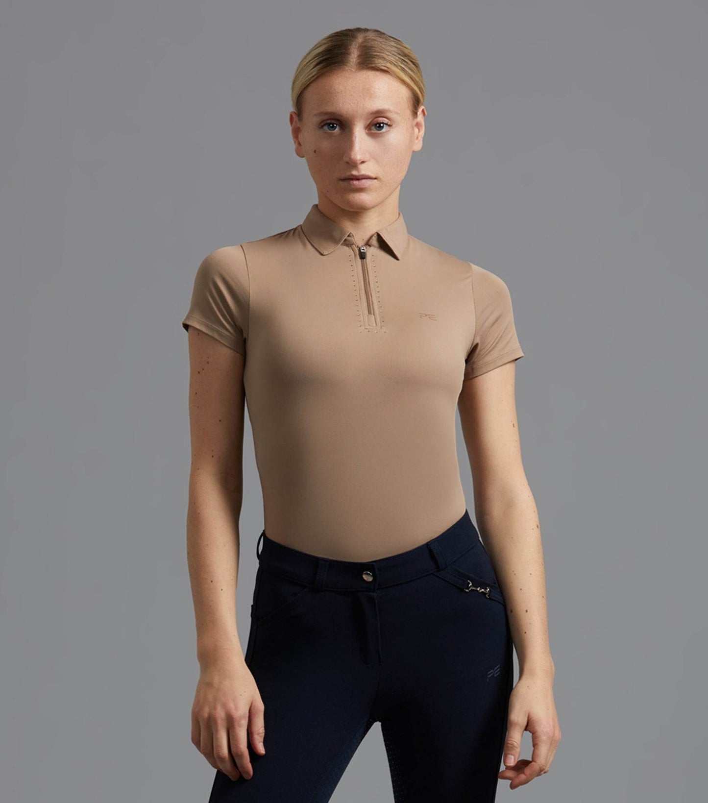 Premier Equine Scintillo Ladies Short Sleeve Riding Top - N P Equestrian & Pet Supplies Ltd