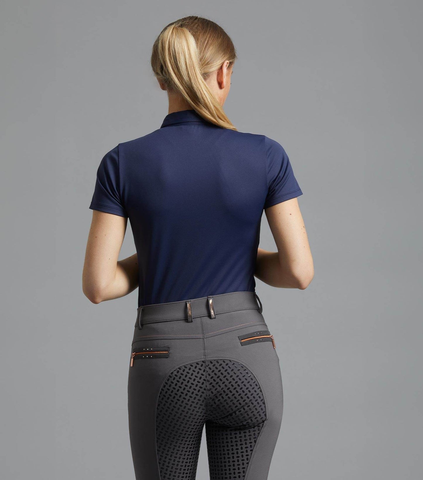 Premier Equine Scintillo Ladies Short Sleeve Riding Top - N P Equestrian & Pet Supplies Ltd