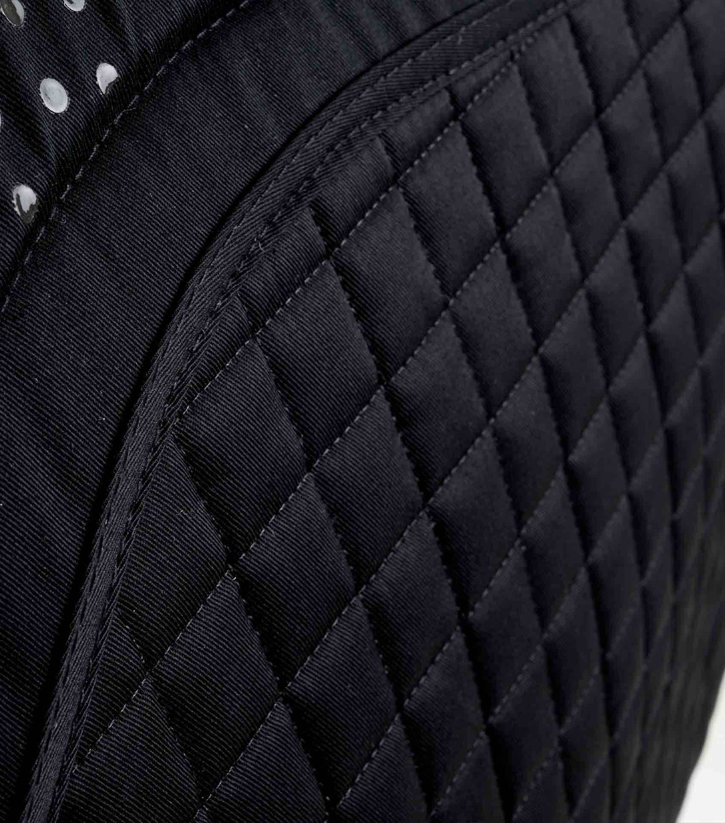Premier Equine Close Contact Tech Grip Pro Anti-Slip Saddle Pad - Dressage Square Black - N P Equestrian & Pet Supplies Ltd