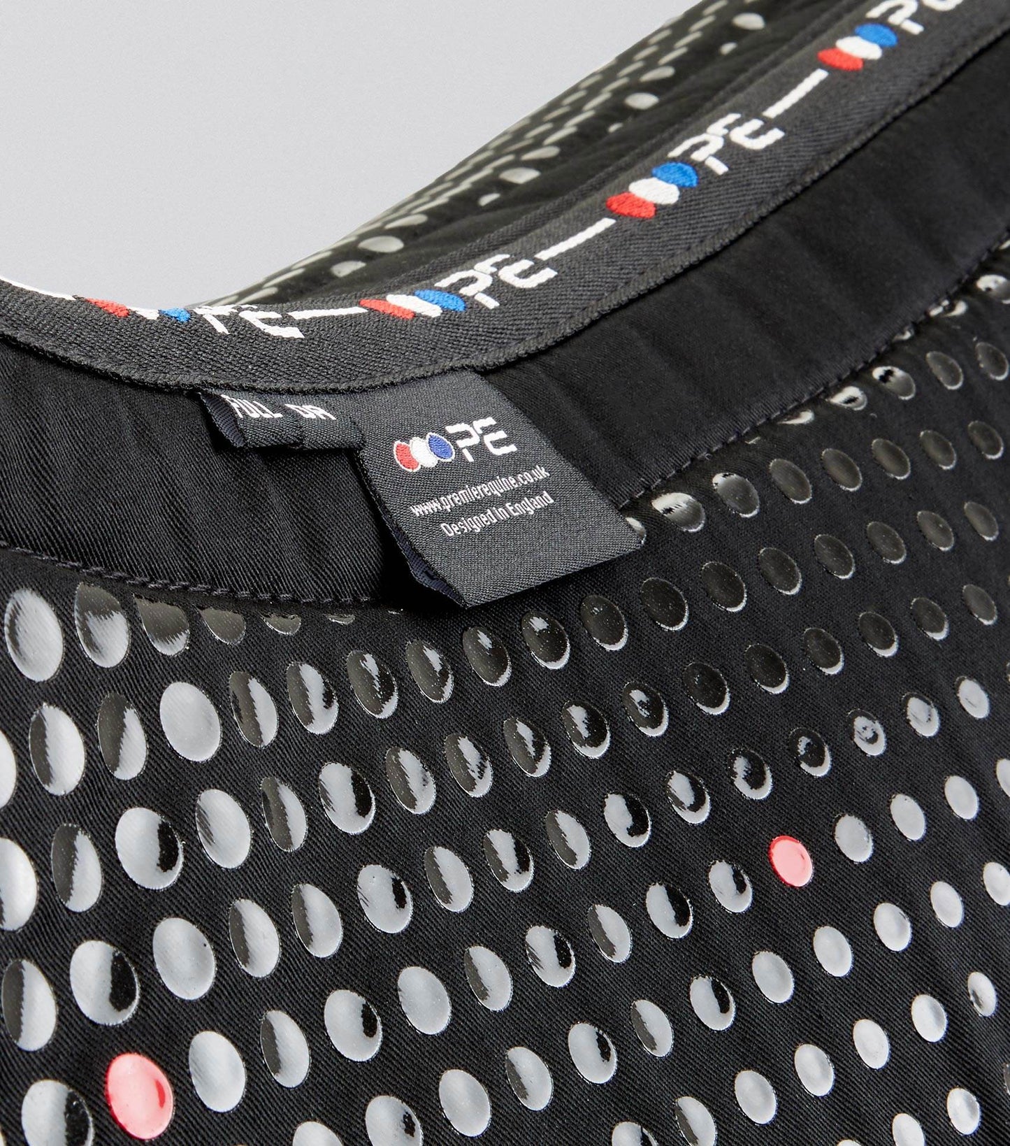 Premier Equine Close Contact Tech Grip Pro Anti-Slip Saddle Pad - Dressage Square Black - N P Equestrian & Pet Supplies Ltd