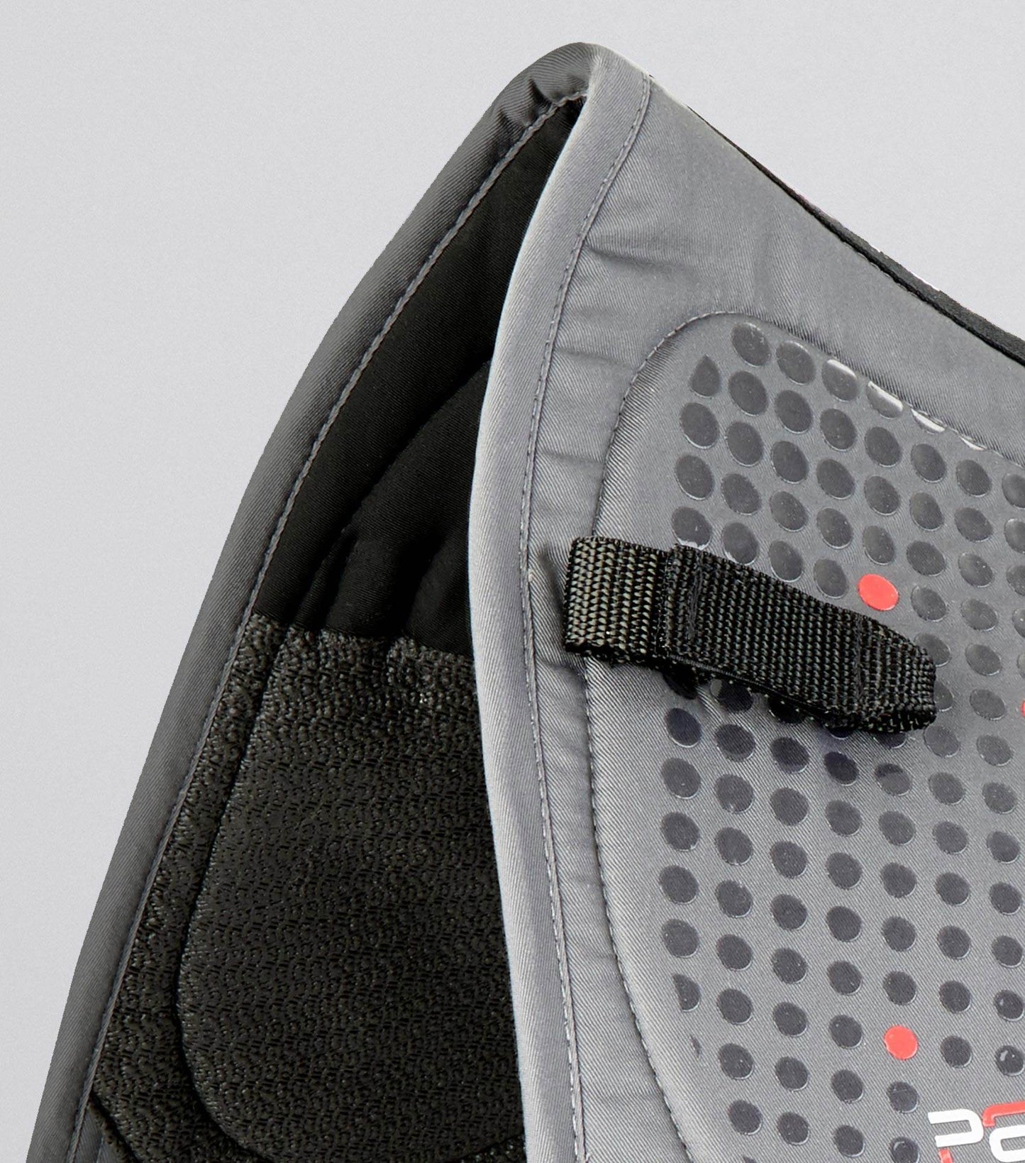 Premier Equine Close Contact Tech Grip Pro Anti-Slip Saddle Pad - Dressage Square Grey - N P Equestrian & Pet Supplies Ltd
