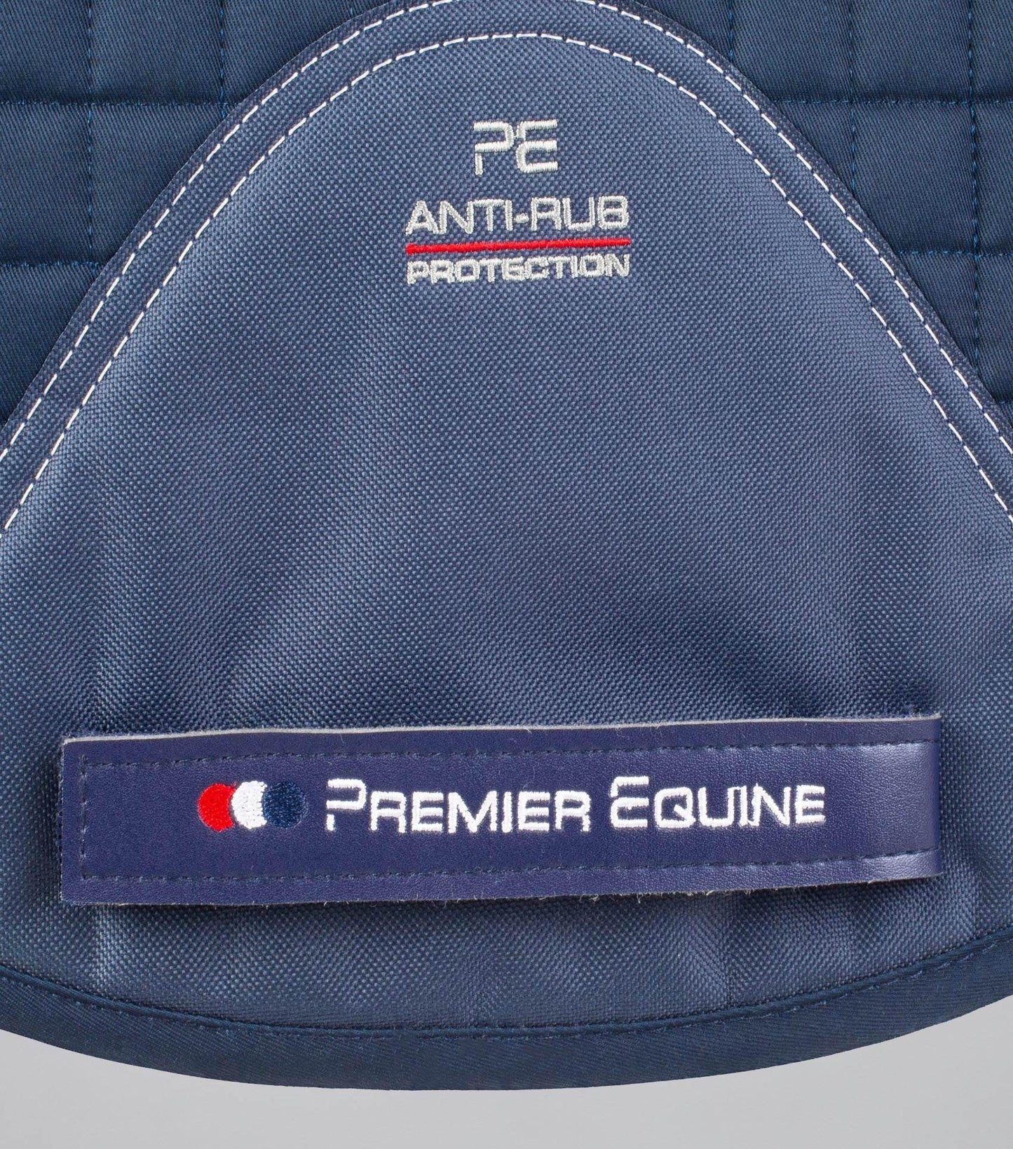 Premier Equine Close Contact Tech Grip Pro Anti-Slip Saddle Pad - Dressage Square Navy - N P Equestrian & Pet Supplies Ltd