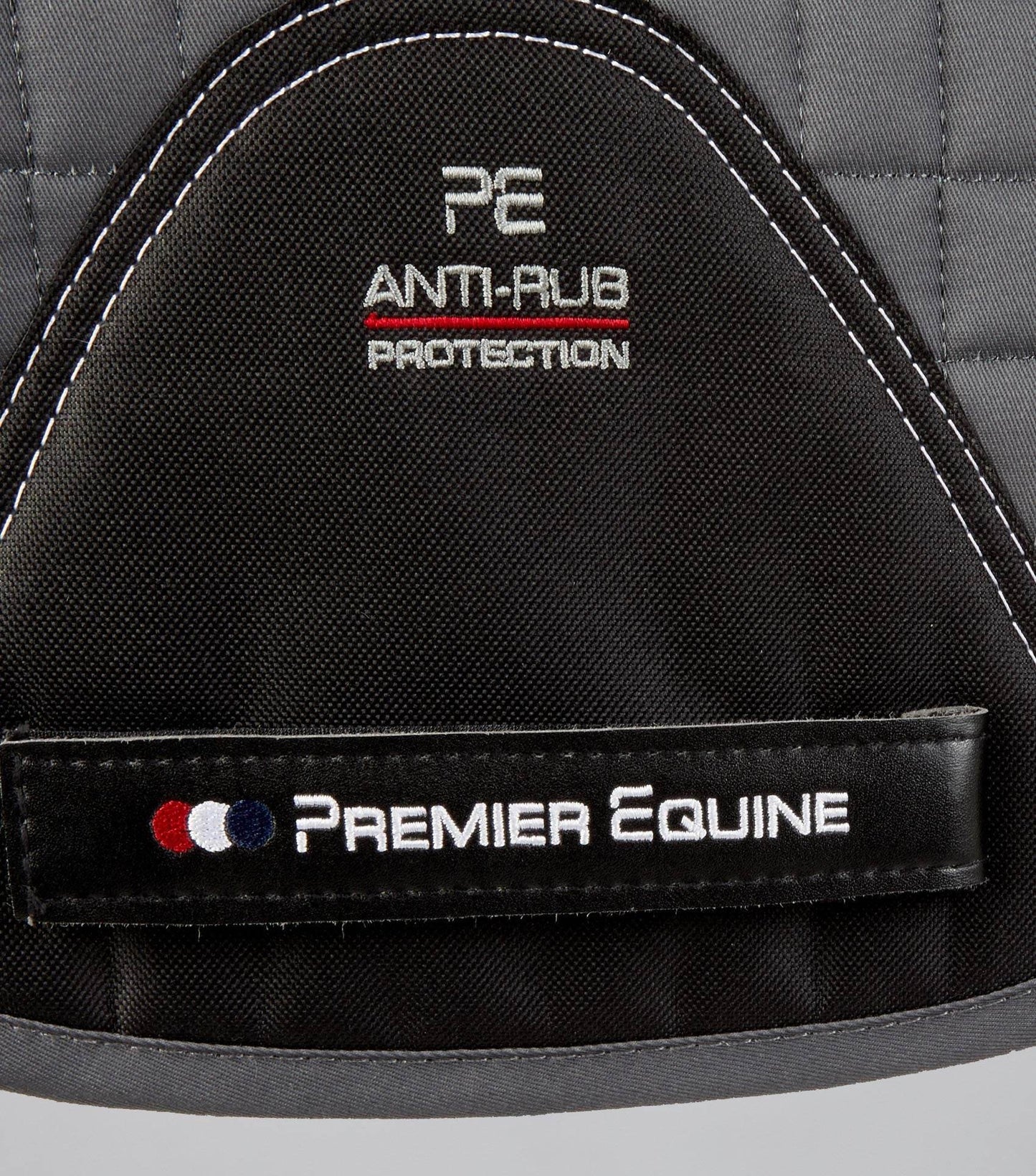 Premier Equine Close Contact Tech Grip Pro Anti-Slip Saddle Pad - GP/Jump Grey - N P Equestrian & Pet Supplies Ltd