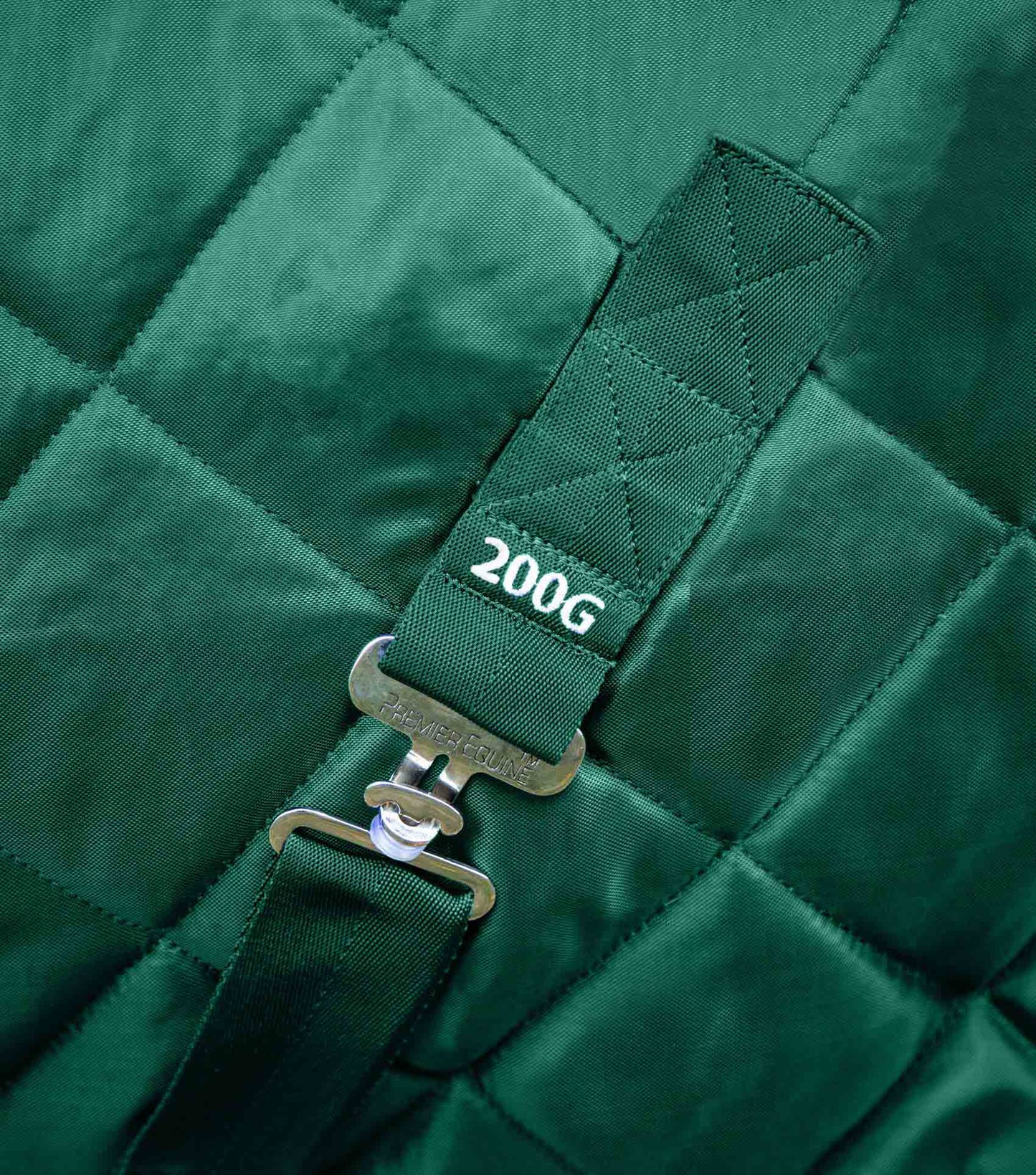 Premier Equine Tuscan Stable Rug 200g Green