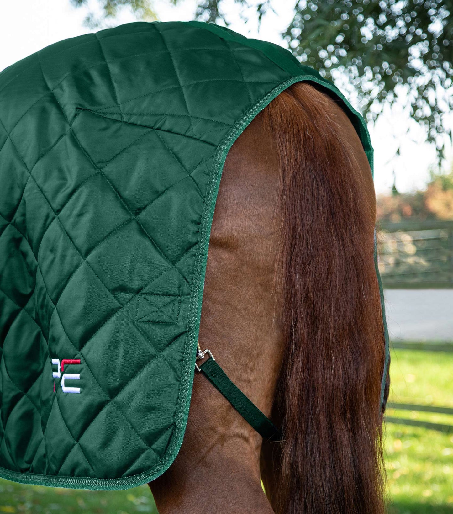 Premier Equine Tuscan Stable Rug 200g Green
