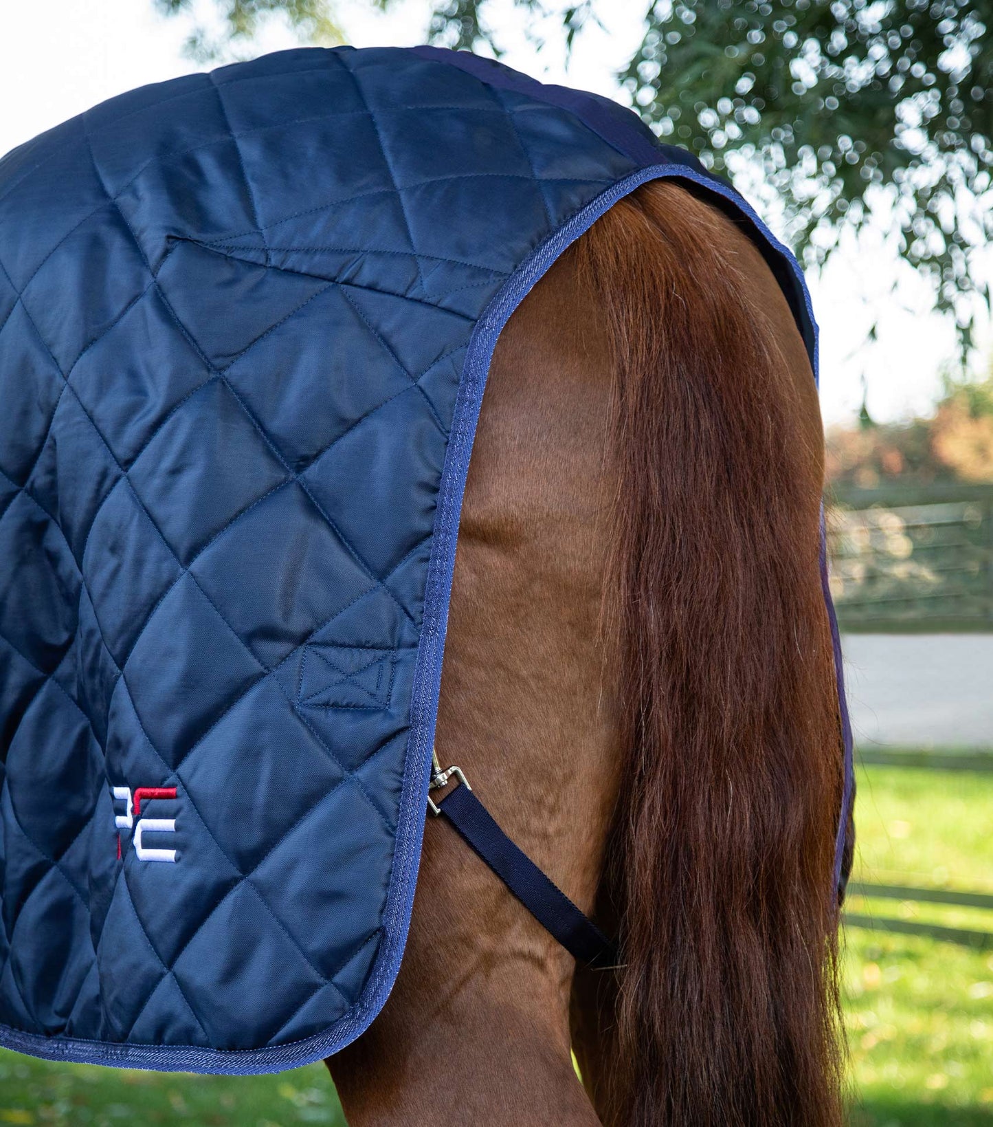 Premier Equine Tuscan Stable Rug 200g Navy