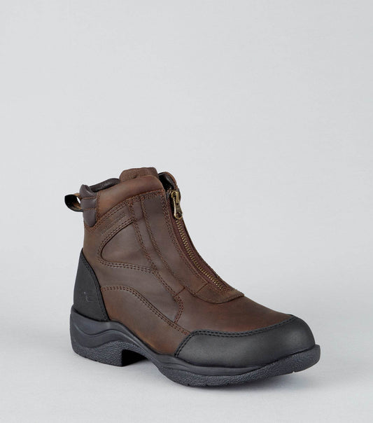 Premier Equine Vinci Waterproof Zip Front Boot Brown - N P Equestrian & Pet Supplies Ltd