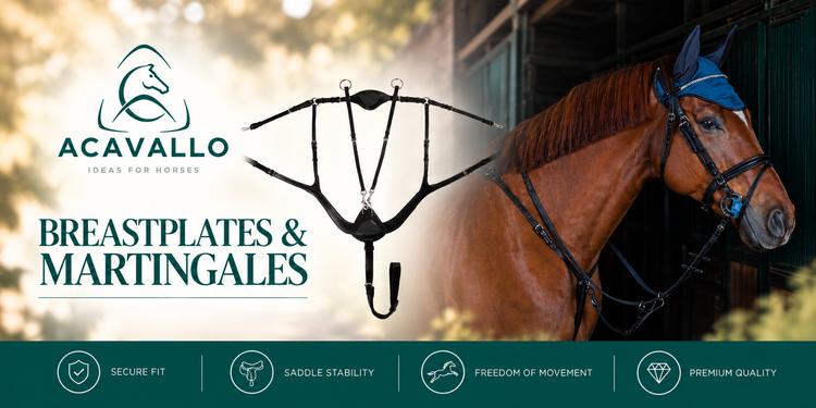 Acavallo Breastplates & Martingales - N P Equestrian & Pet Supplies Ltd 