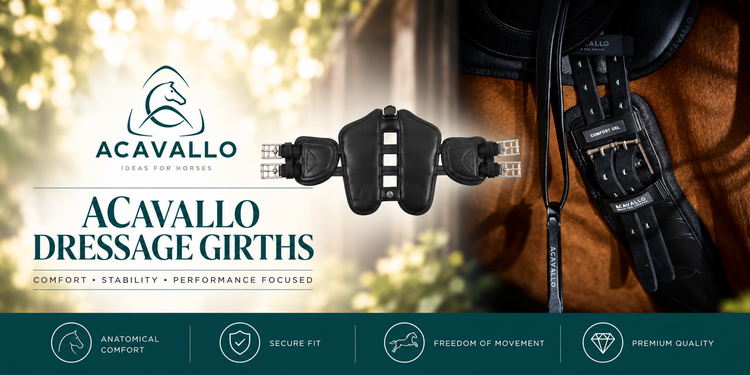 Acavallo Dressage Girths - N P Equestrian & Pet Supplies Ltd 
