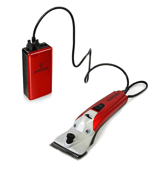 Liveryman Black Beauty Clipper With Battery Pack - N P Equestrian & Pet Supplies Ltd 