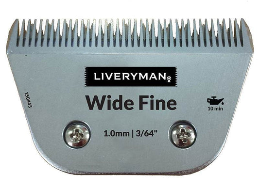 Liveryman A5 Blade Wide Fine 1.0mm - N P Equestrian & Pet Supplies Ltd 