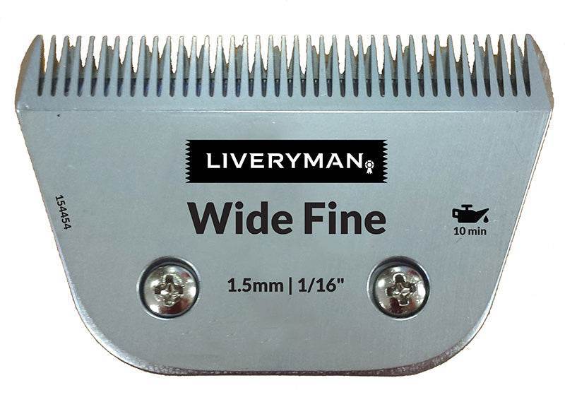 Liveryman A5 Blade Wide Fine 1.5mm - N P Equestrian & Pet Supplies Ltd 