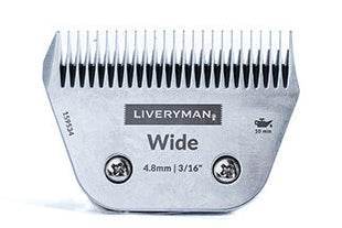 Liveryman A5 Blade Wide Fine 4.8mm - N P Equestrian & Pet Supplies Ltd 