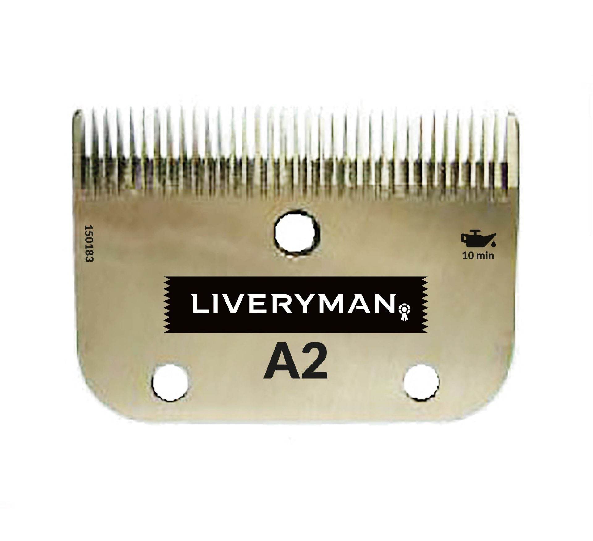 Liveryman A2 Blade Set Cutter & Comb 2.4mm - N P Equestrian & Pet Supplies Ltd 