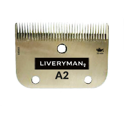 Liveryman A2 Blade Set Cutter & Comb 2.4mm - N P Equestrian & Pet Supplies Ltd 