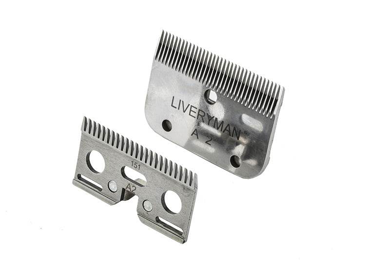 Liveryman A2 Blade Set Cutter & Comb 2.4mm - N P Equestrian & Pet Supplies Ltd 