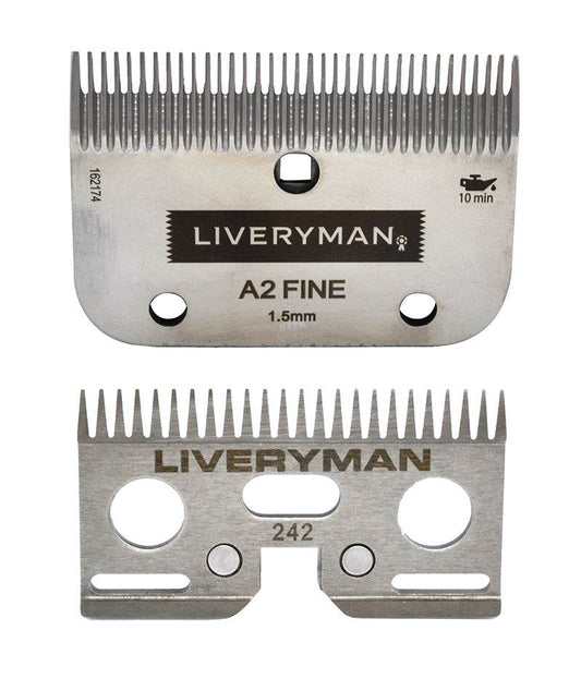 Liveryman A2 Blades - Fine 1.5mm - N P Equestrian & Pet Supplies Ltd 