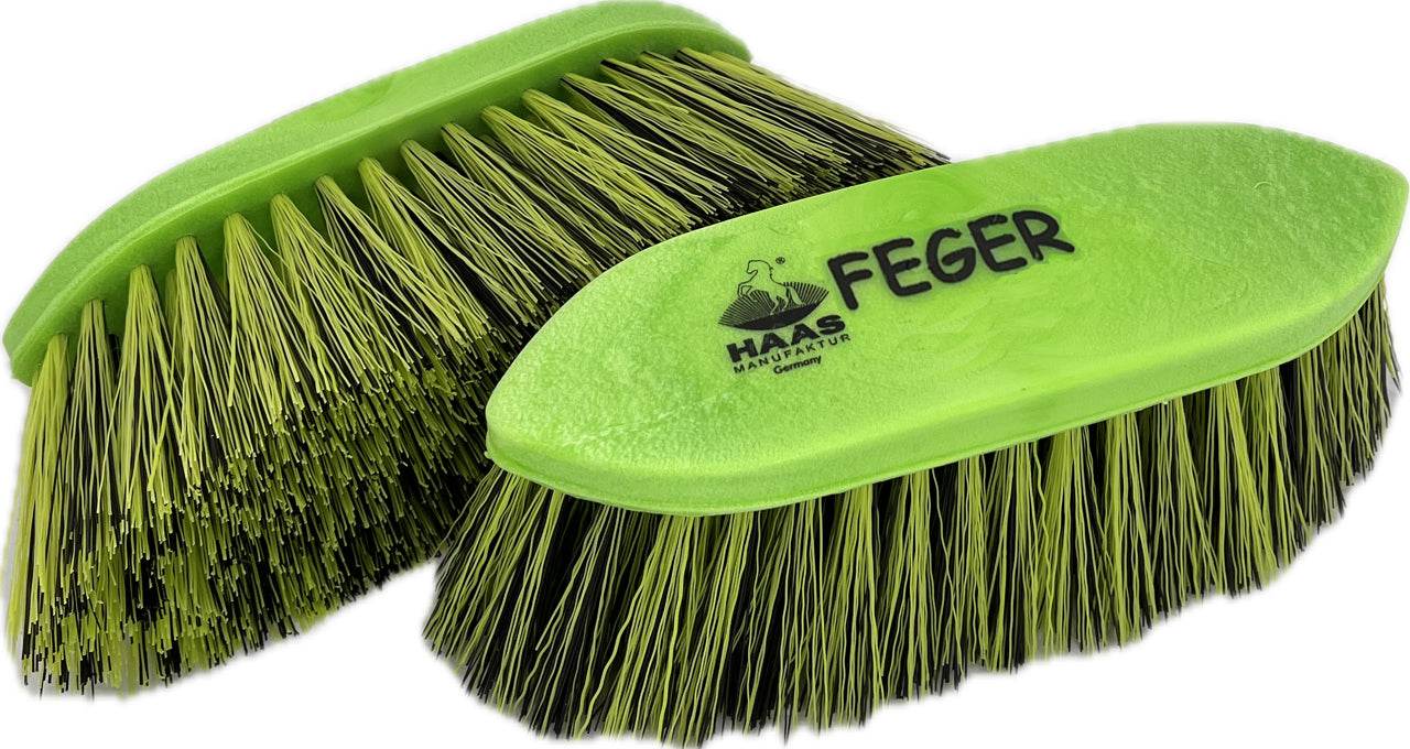 HAAS Large Mane/Dandy Brush - 8cm - N P Equestrian & Pet Supplies Ltd 