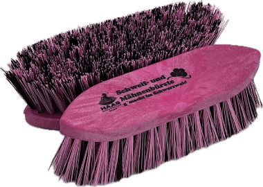 HAAS Small Mane/Dandy Brush - 5cm - N P Equestrian & Pet Supplies Ltd 