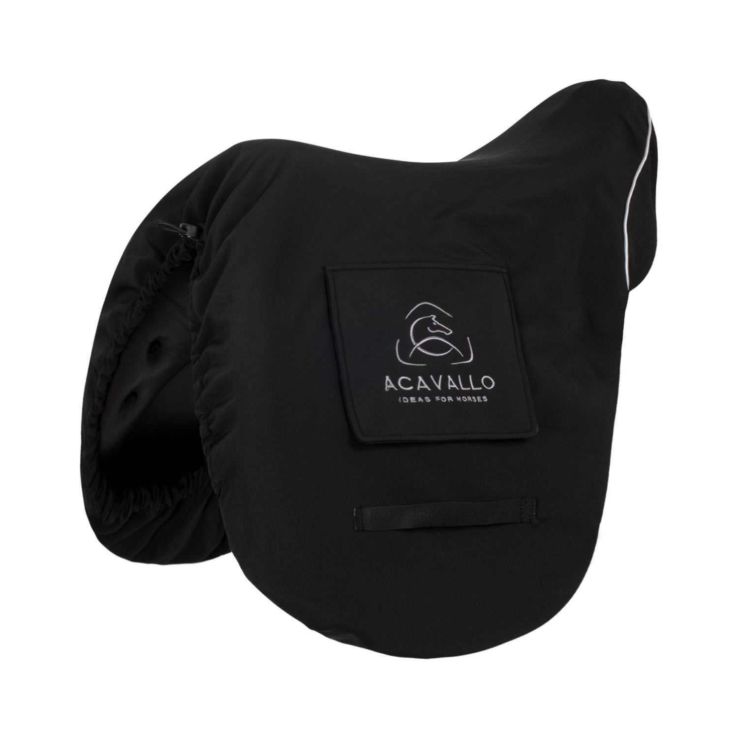 Acavallo Dressage Saddle Cover Black - location-31143526467-outofstock location-31154929731-instock One Size