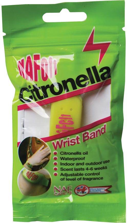 NAF Off Citronella Wrist Band - N P Equestrian & Pet Supplies Ltd 