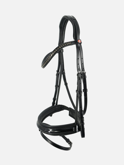 Kieffer Snaffle Bridle Comfort Paris - Black