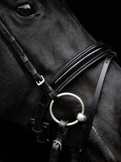 Kieffer Snaffle Bridle Comfort Paris - Black
