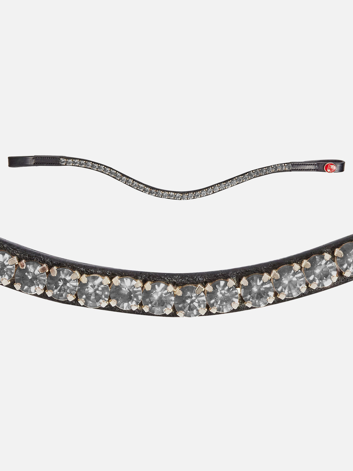 Kieffer Snaffle Bridle Grace - Black/Chrome