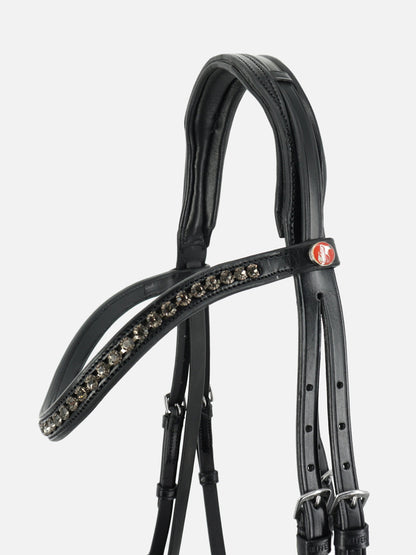 Kieffer Snaffle Bridle Comfort Paris - Black
