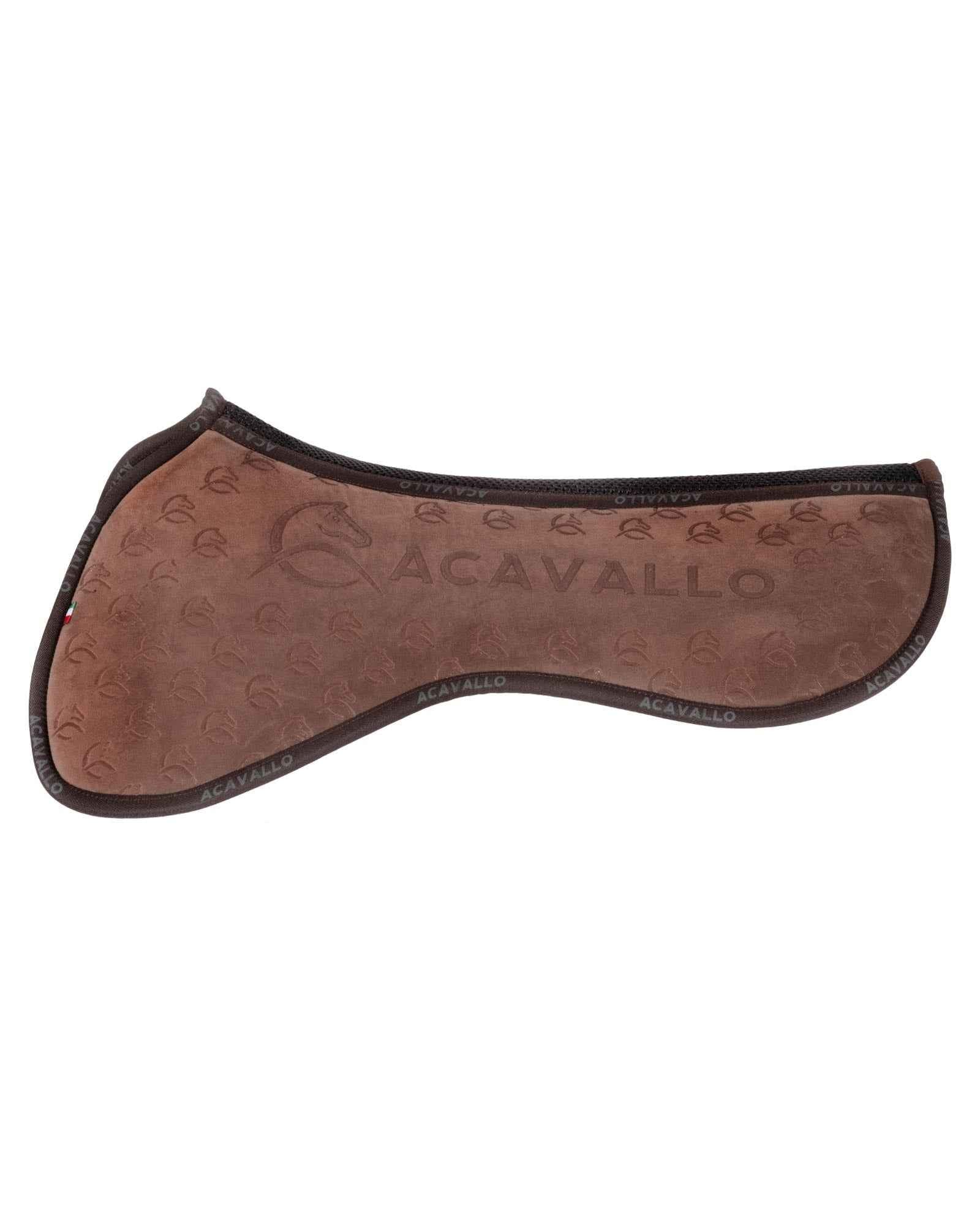 Acavallo Mf Jccs Sw-3Ds Louvre Grip Silicone Flat Compensator Short 45 x 18 cm - Brown