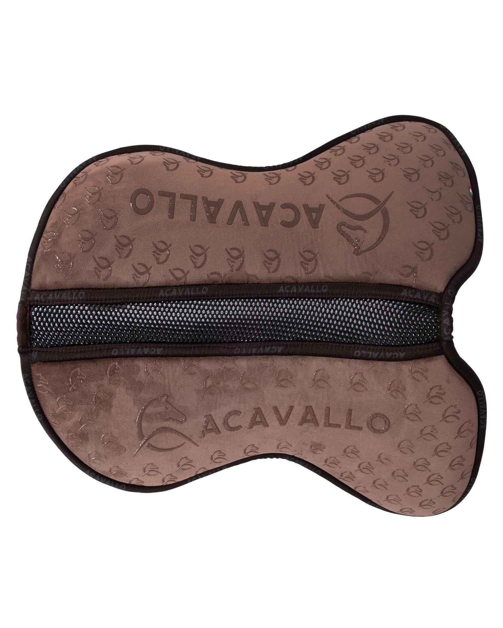 Acavallo Mf Jccs Sw-3Ds Louvre Grip Silicone Flat Compensator Short 45 x 18 cm - Brown