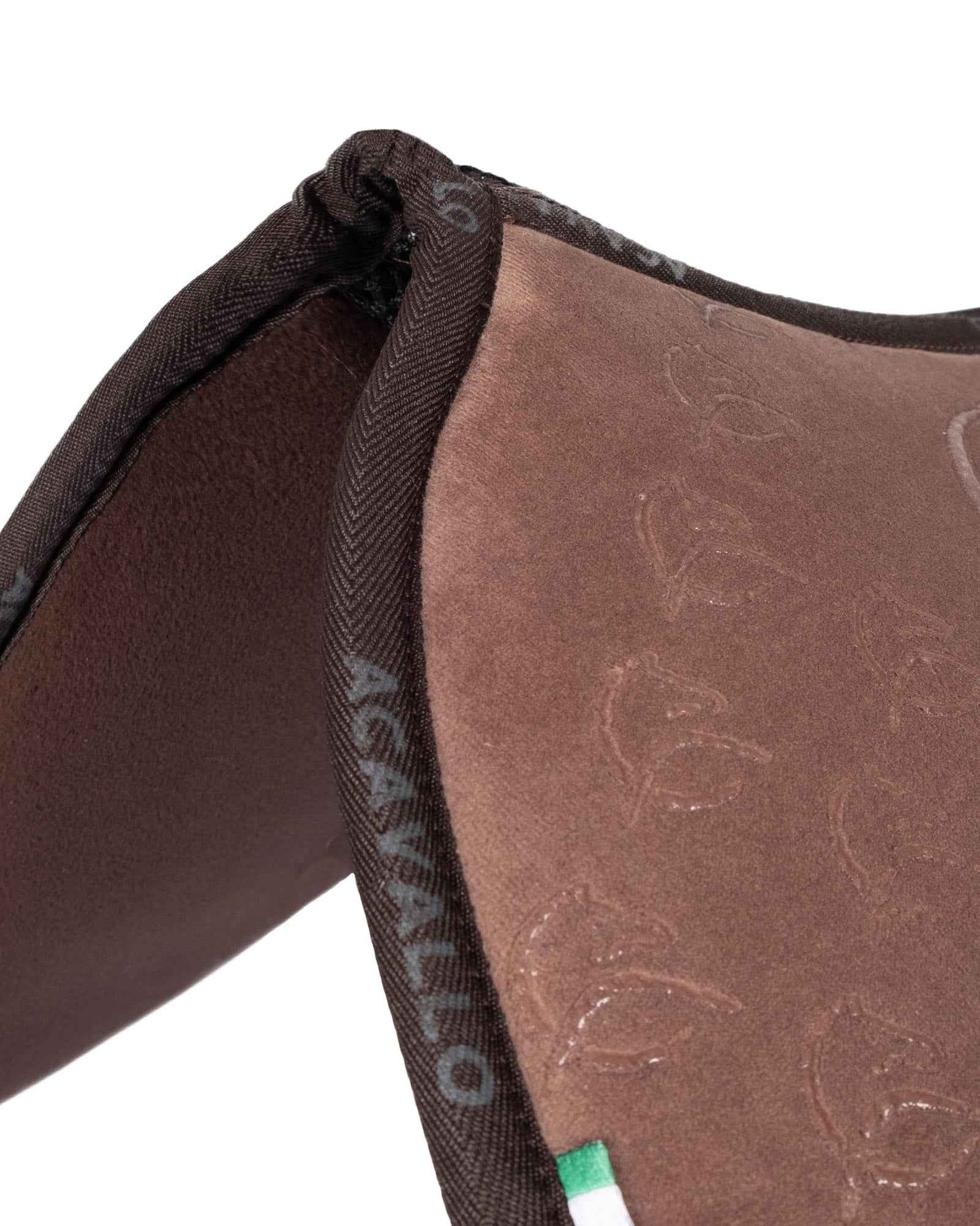 Acavallo Mf Jccs Sw-3Ds Louvre Grip Silicone Flat Compensator Short 45 x 18 cm - Brown