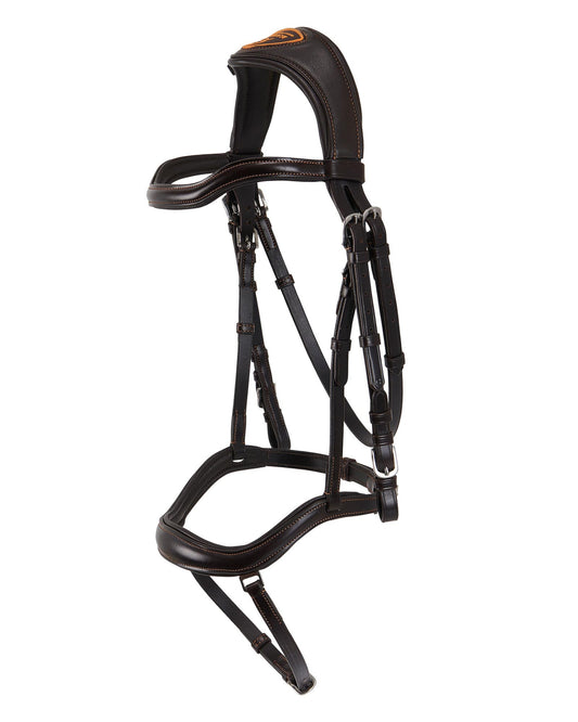 Acavallo Allegoria Anatomic Bridle - Dark Brown - N P Equestrian & Pet Supplies Ltd