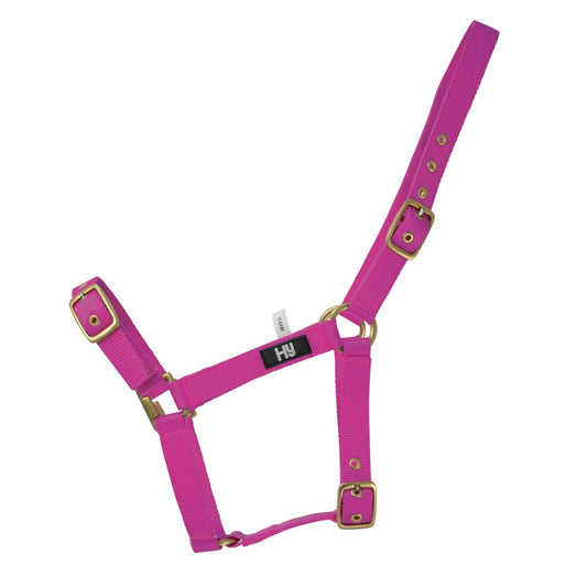 Hy Equestrian Holly Fully Adjustable Head Collar Fuchsia