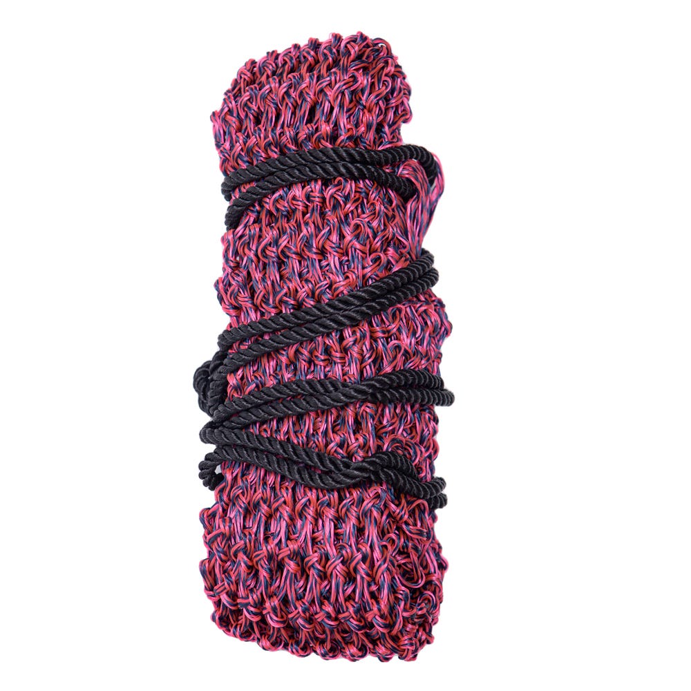 Hy Equestrian Slow Flow Haynet Navy/Pink - N P Equestrian & Pet Supplies Ltd