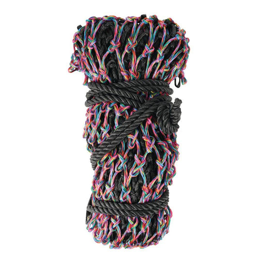 Hy Equestrian Slow Flow Ultra Haynet Rainbow/Black