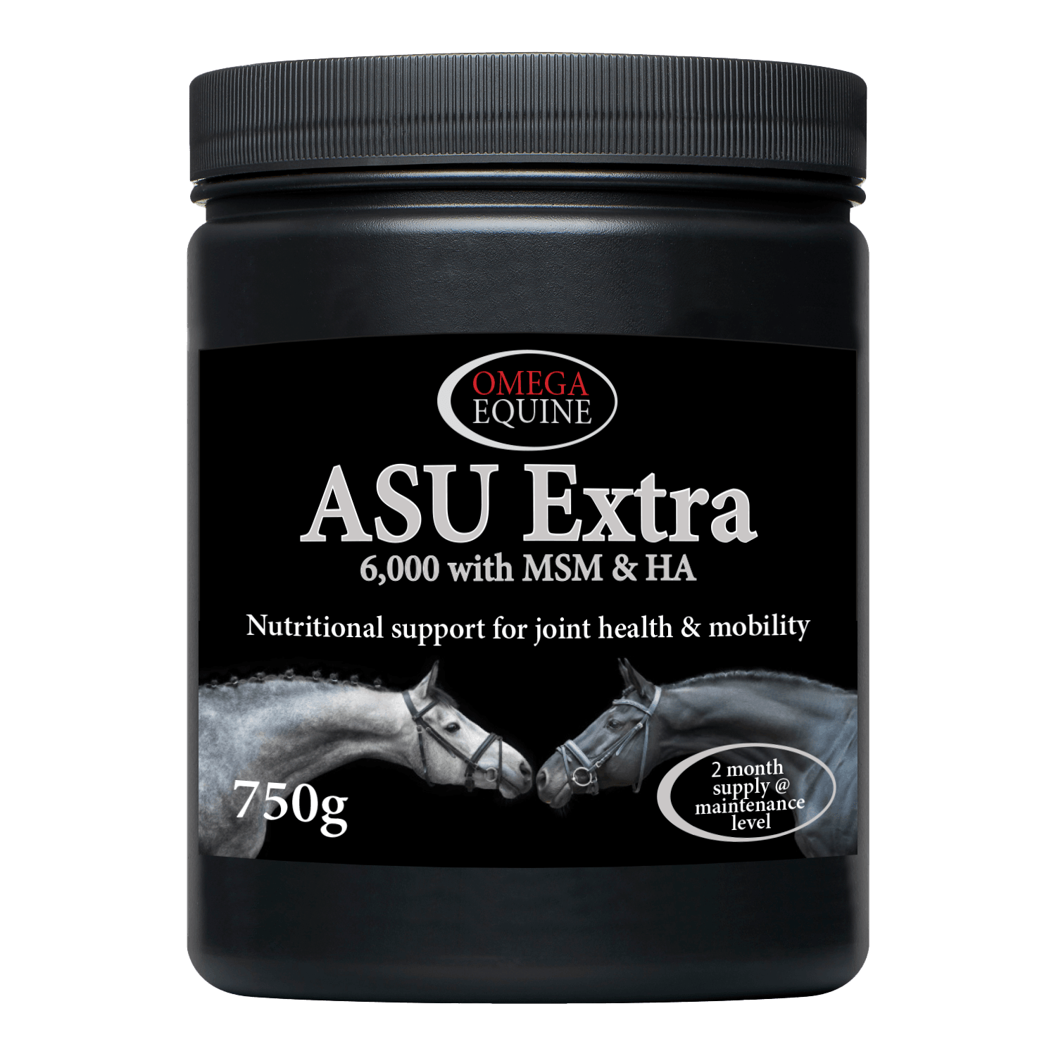 Omega Equine ASU 6,000 + HA, MSM - N P Equestrian & Pet Supplies Ltd 