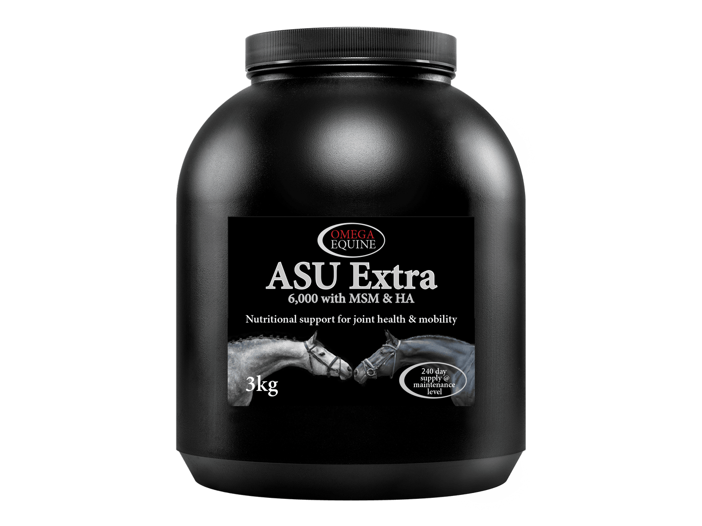 Omega Equine ASU 6,000 + HA, MSM - N P Equestrian & Pet Supplies Ltd 