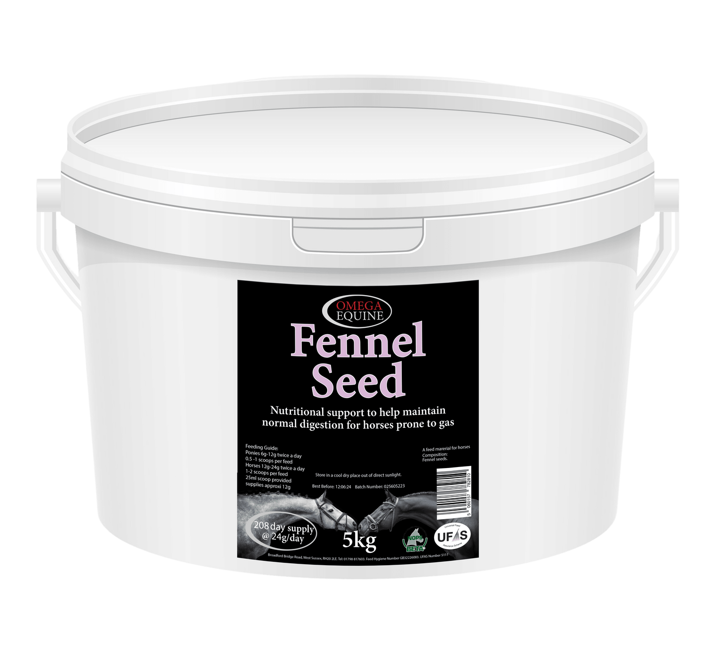 Omega Equine Fennel Seed - N P Equestrian & Pet Supplies Ltd 