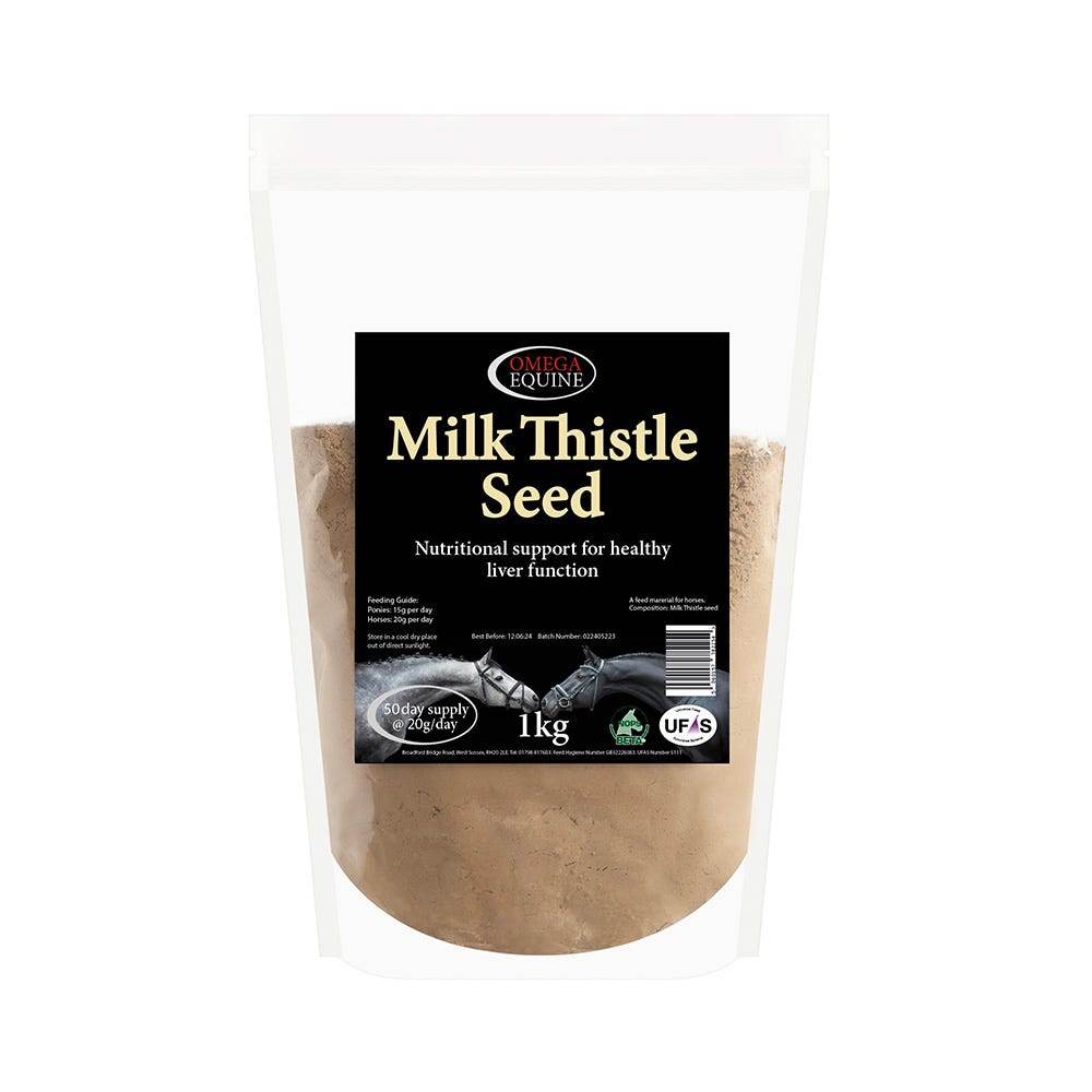 Omega Equine Milk Thistle - N P Equestrian & Pet Supplies Ltd 