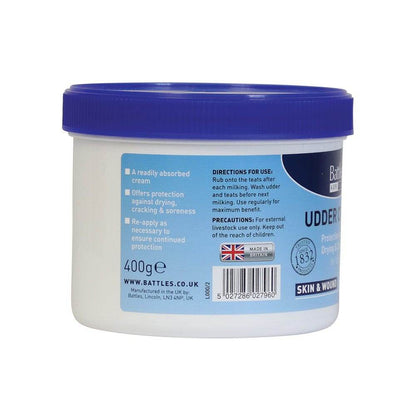 Battles Udder Cream - N P Equestrian & Pet Supplies Ltd 