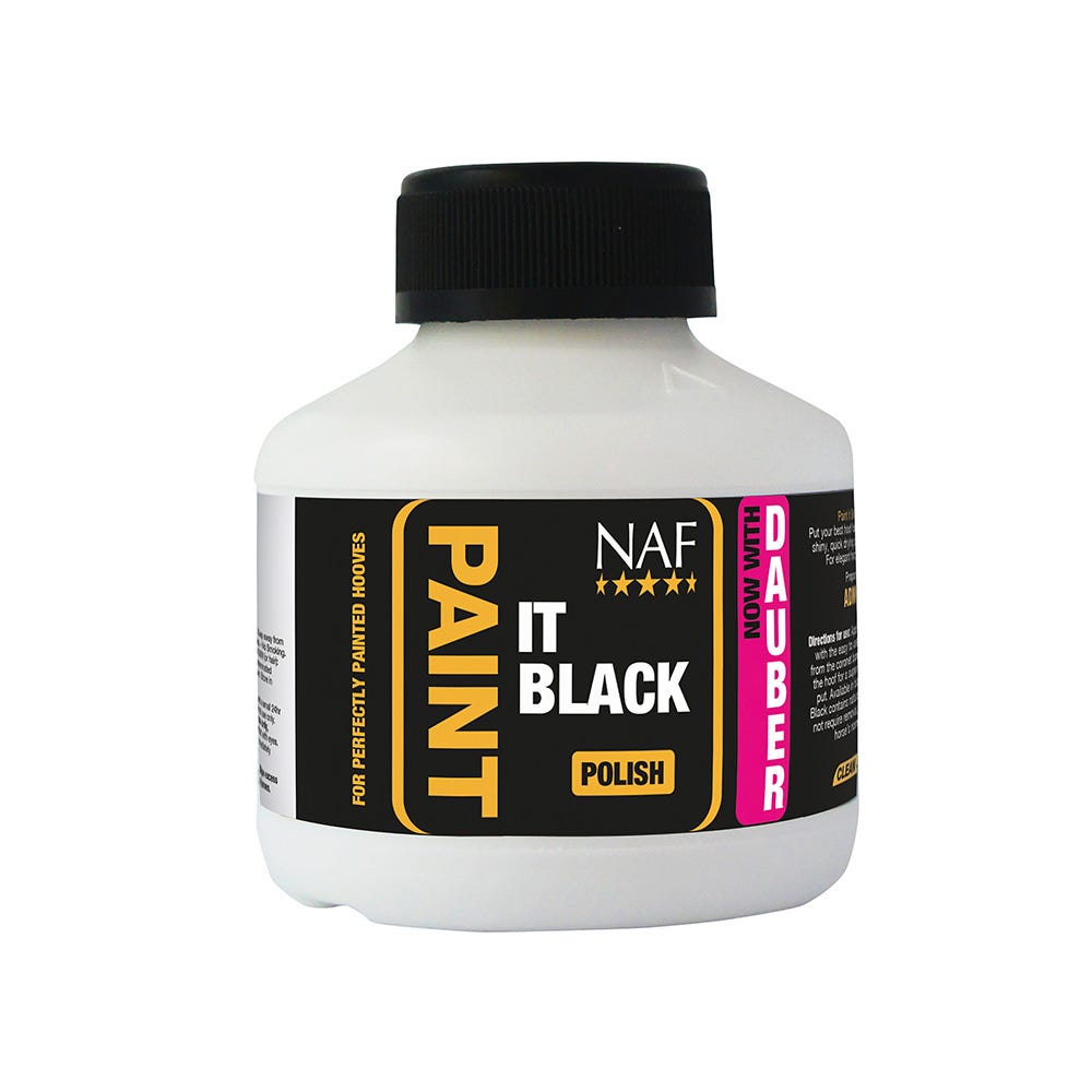 NAF Paint It Black Hoof Polish